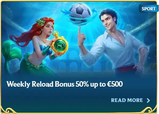 Første innskuddsbonus 100 %