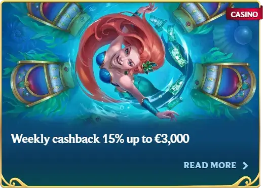 Weekly Cashback 15%